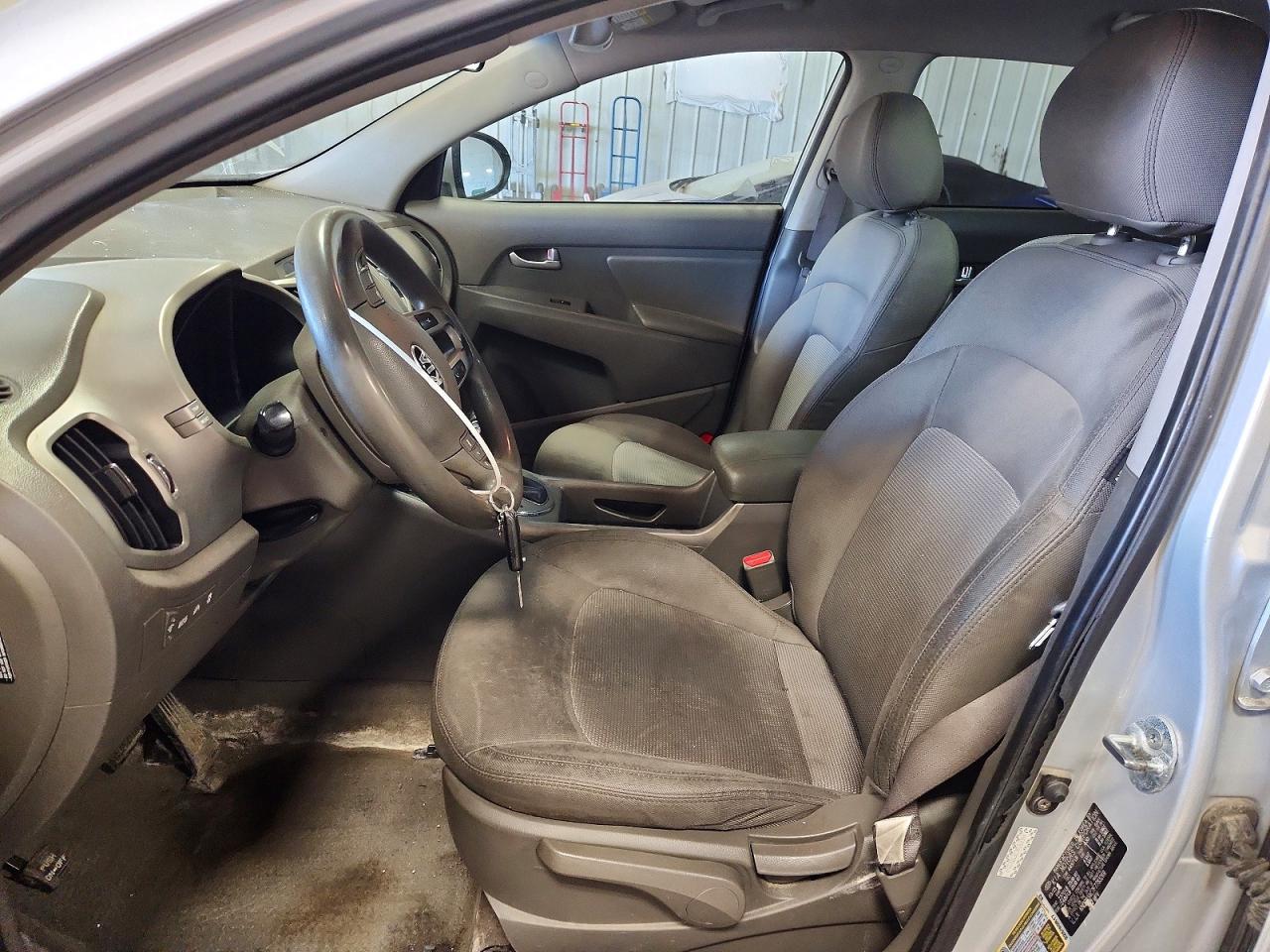2015 Kia Sportage Lx Gray vin: KNDPB3AC7F7783269