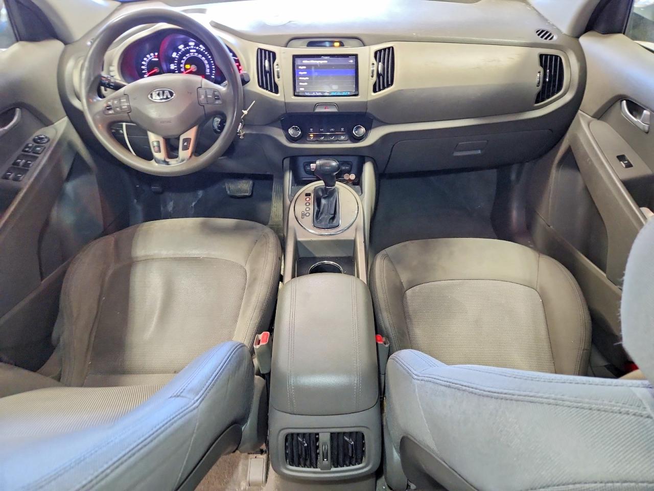 2015 Kia Sportage Lx Gray vin: KNDPB3AC7F7783269