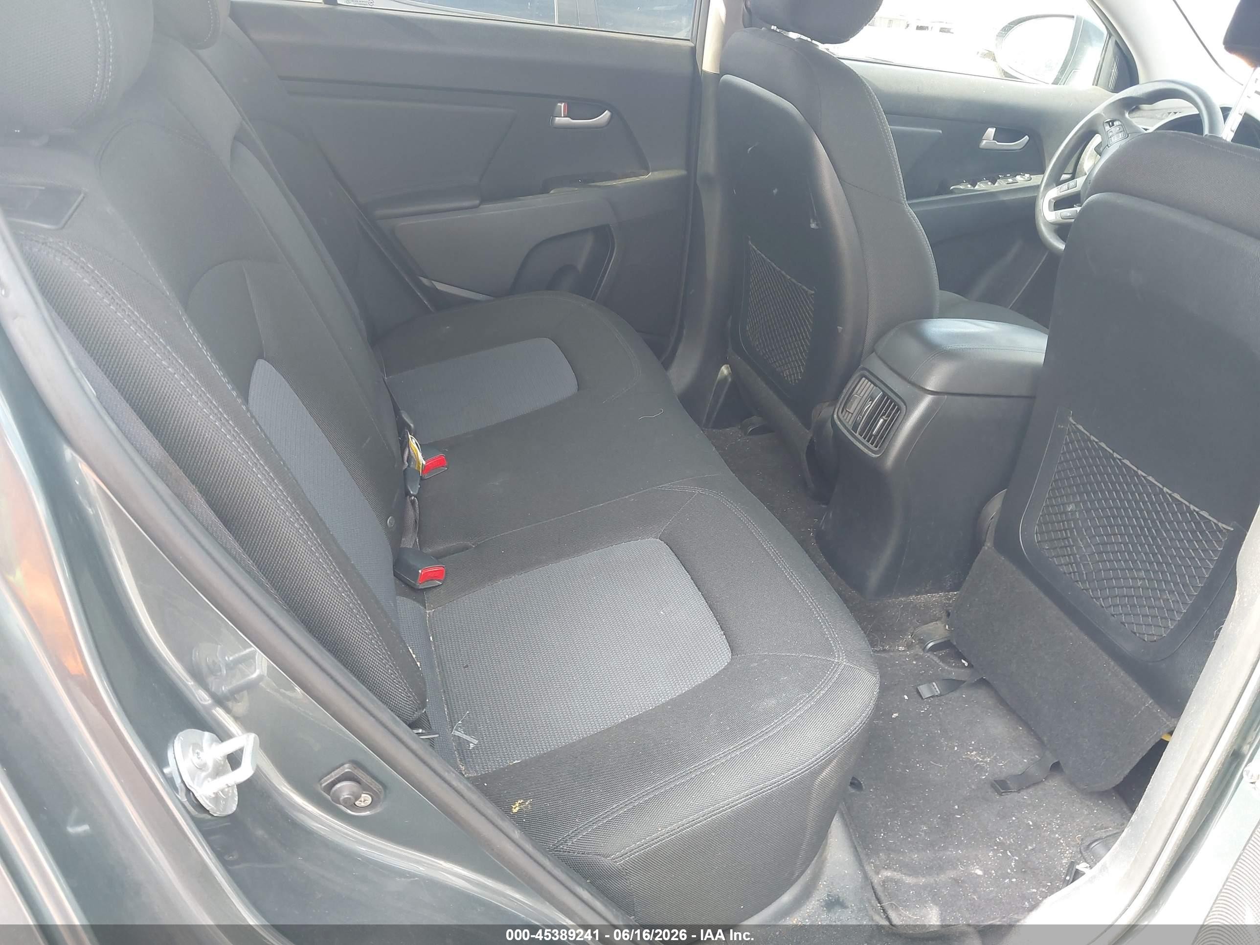 2014 Kia Sportage Lx Blue vin: KNDPB3AC8E7570166