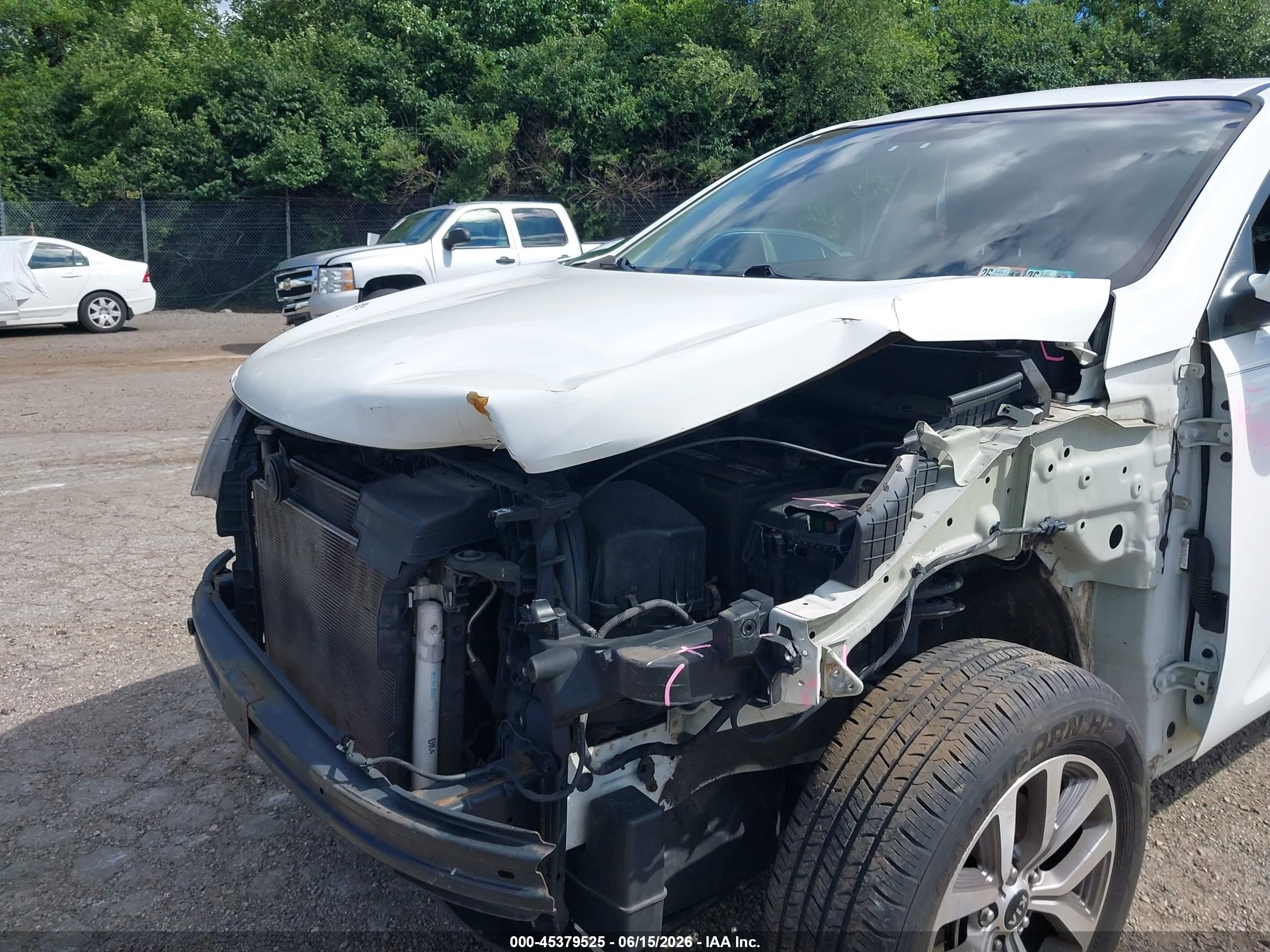 2014 Kia Sportage Lx White vin: KNDPB3AC8E7577733