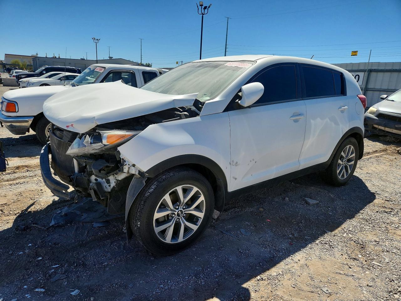 2014 Kia Sportage Lx Белый vin: KNDPB3AC8E7582222