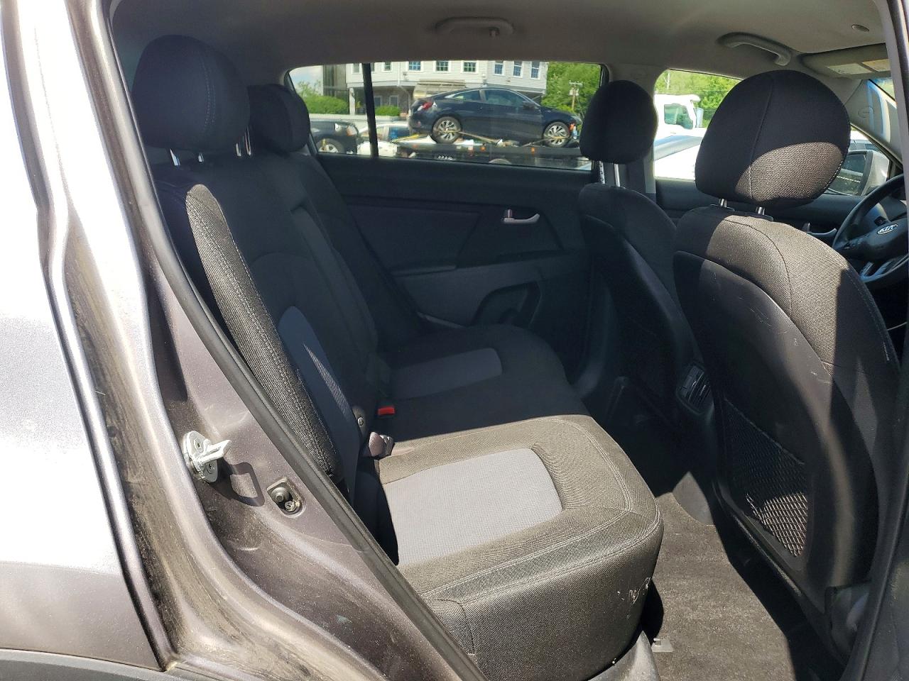 2014 Kia Sportage Lx Gray vin: KNDPB3AC8E7650163