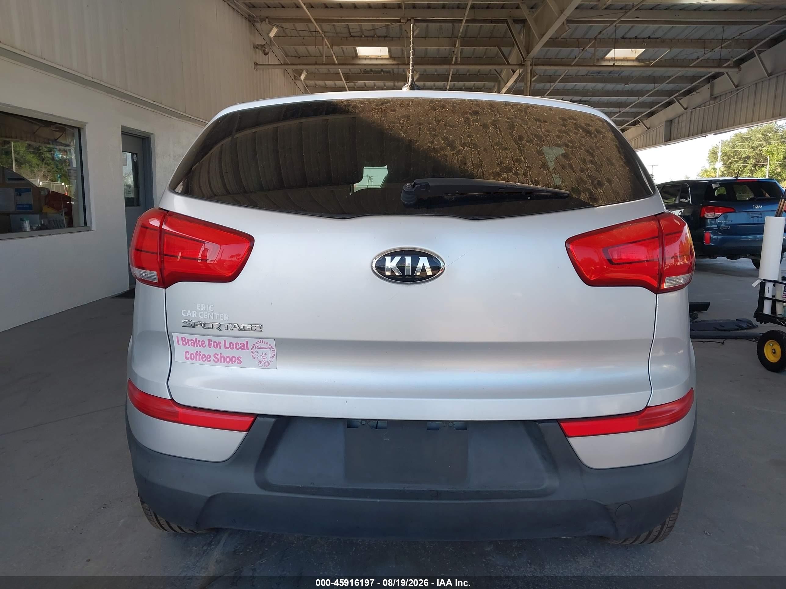 2015 Kia Sportage Lx Silver vin: KNDPB3AC8F7744769