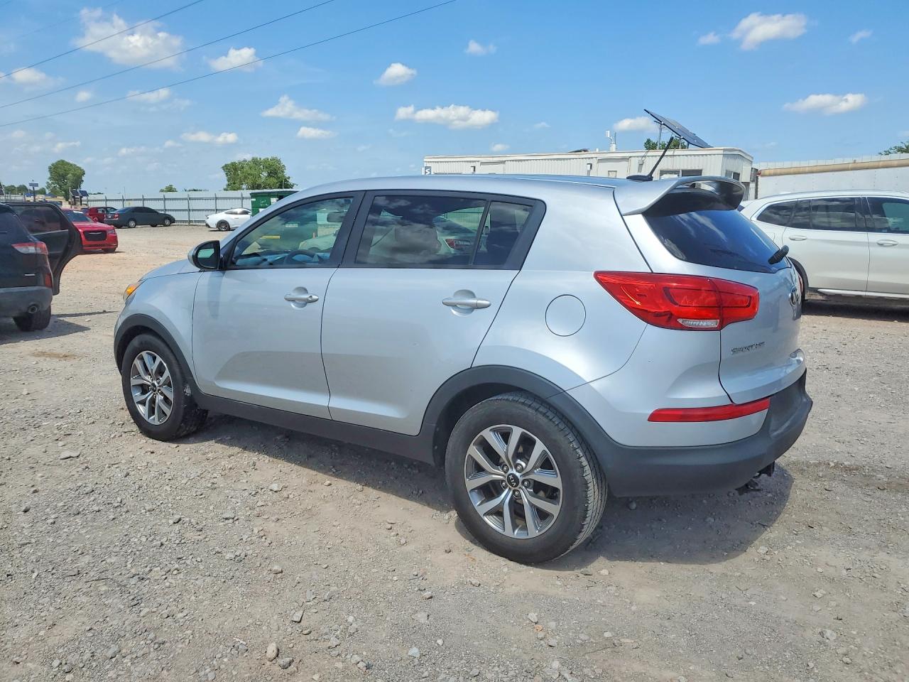 2015 Kia Sportage Lx Серебряный vin: KNDPB3AC8F7776041