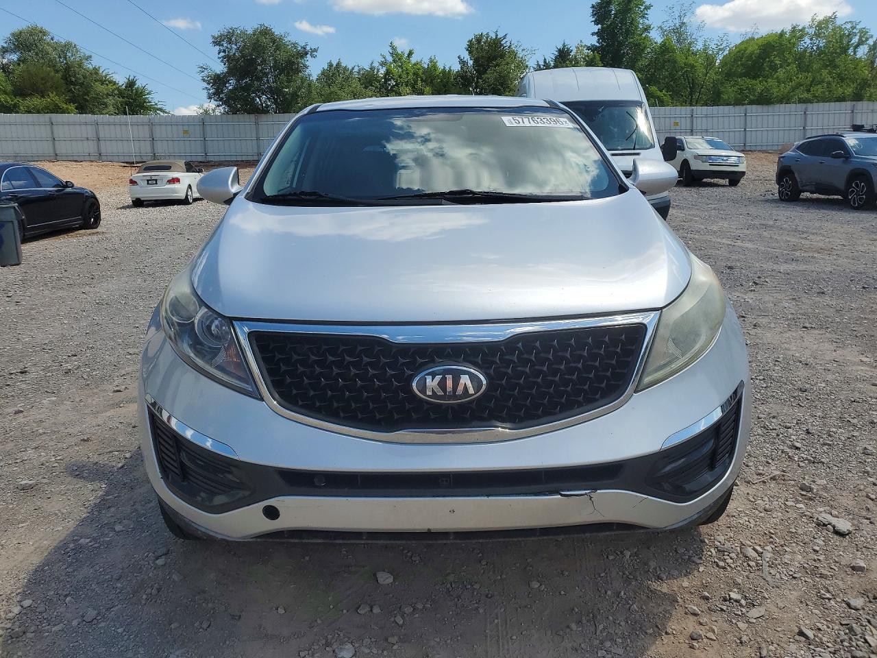 2015 Kia Sportage Lx Серебряный vin: KNDPB3AC8F7776041