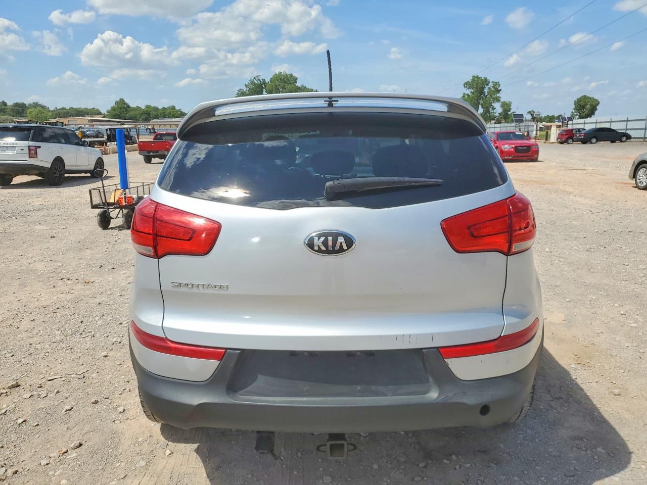 2015 Kia Sportage Lx Серебряный vin: KNDPB3AC8F7776041