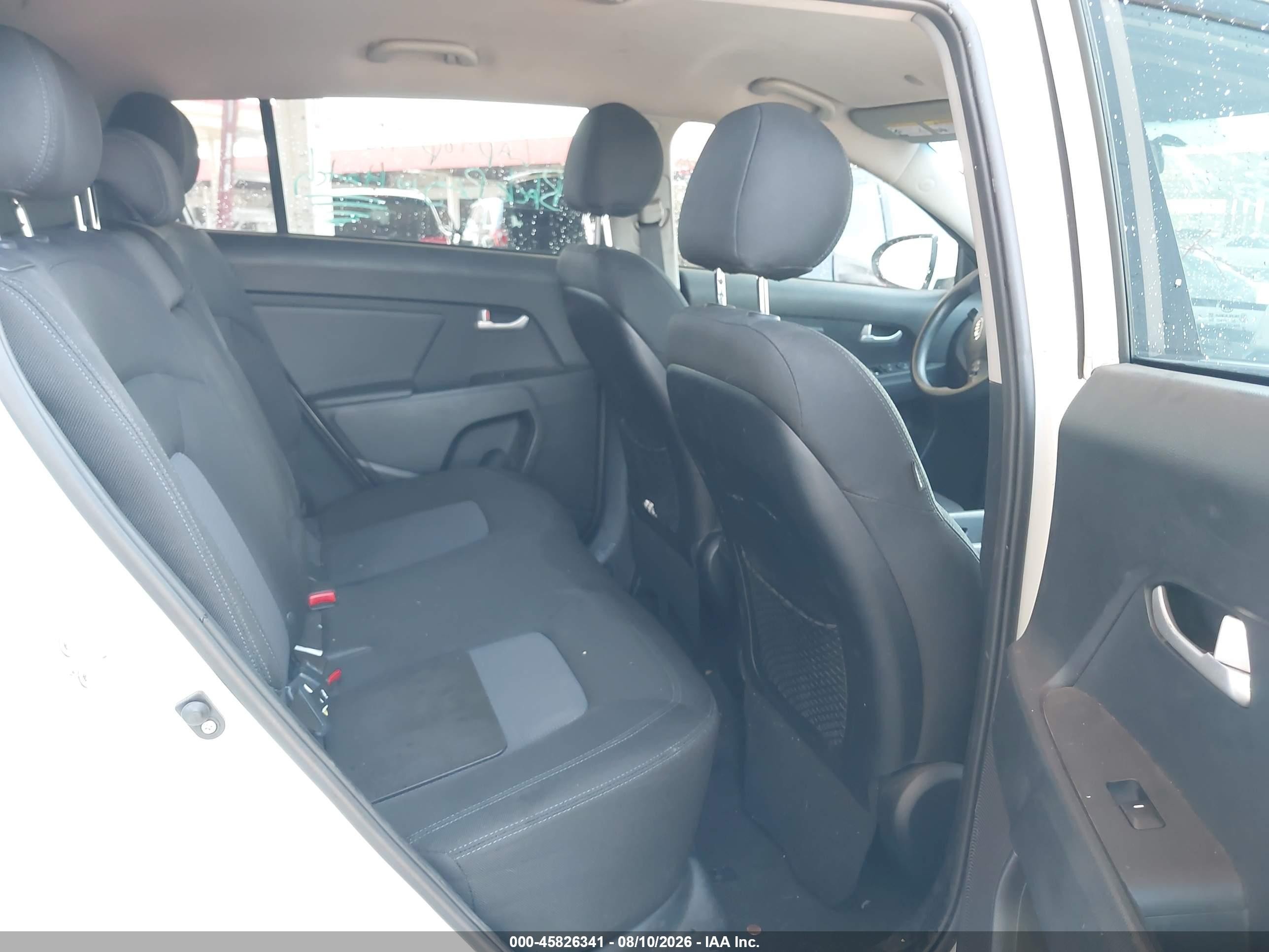 2015 Kia Sportage Lx White vin: KNDPB3AC8F7781014