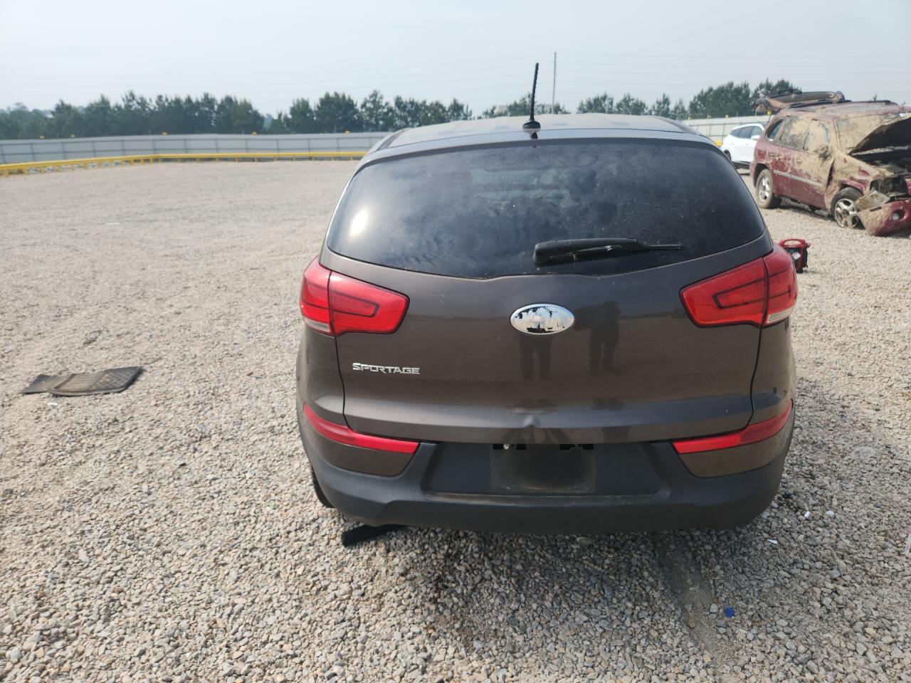 2014 Kia Sportage Lx Brown vin: KNDPB3AC9E7562481