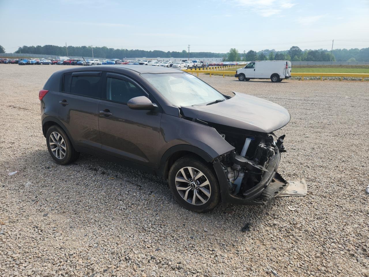 2014 Kia Sportage Lx Brown vin: KNDPB3AC9E7562481