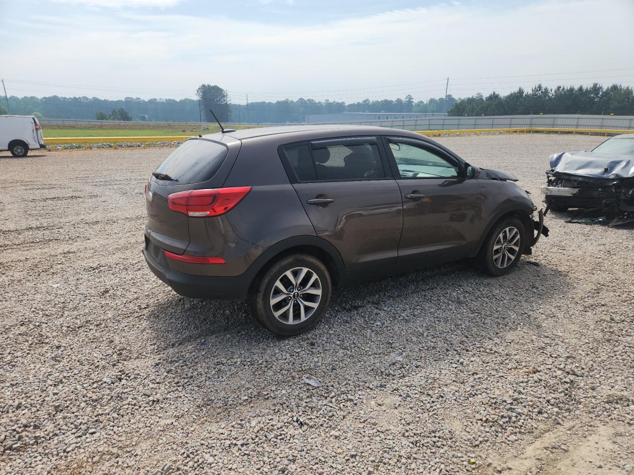 2014 Kia Sportage Lx Brown vin: KNDPB3AC9E7562481