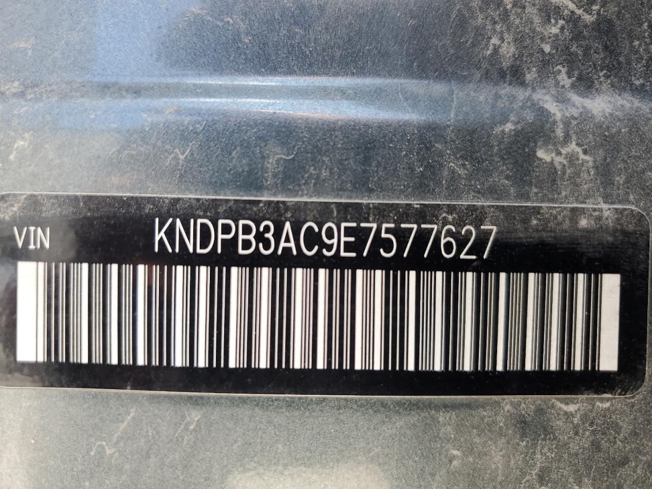 2014 Kia Sportage Lx Gray vin: KNDPB3AC9E7577627