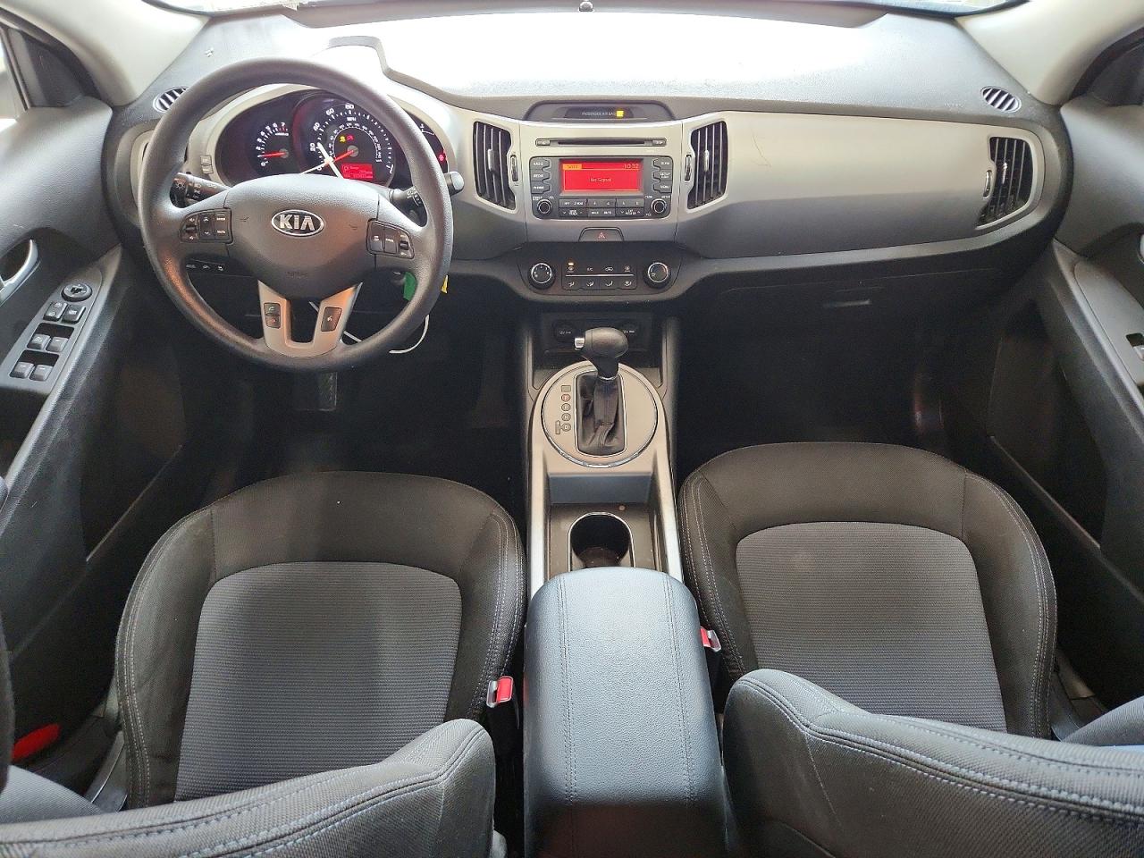 2015 Kia Sportage Lx White vin: KNDPB3AC9F7789784