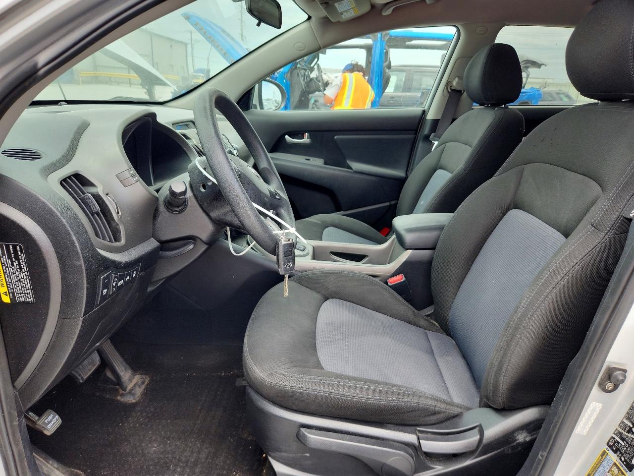 2014 Kia Sportage Silver vin: KNDPB3ACXE7556172