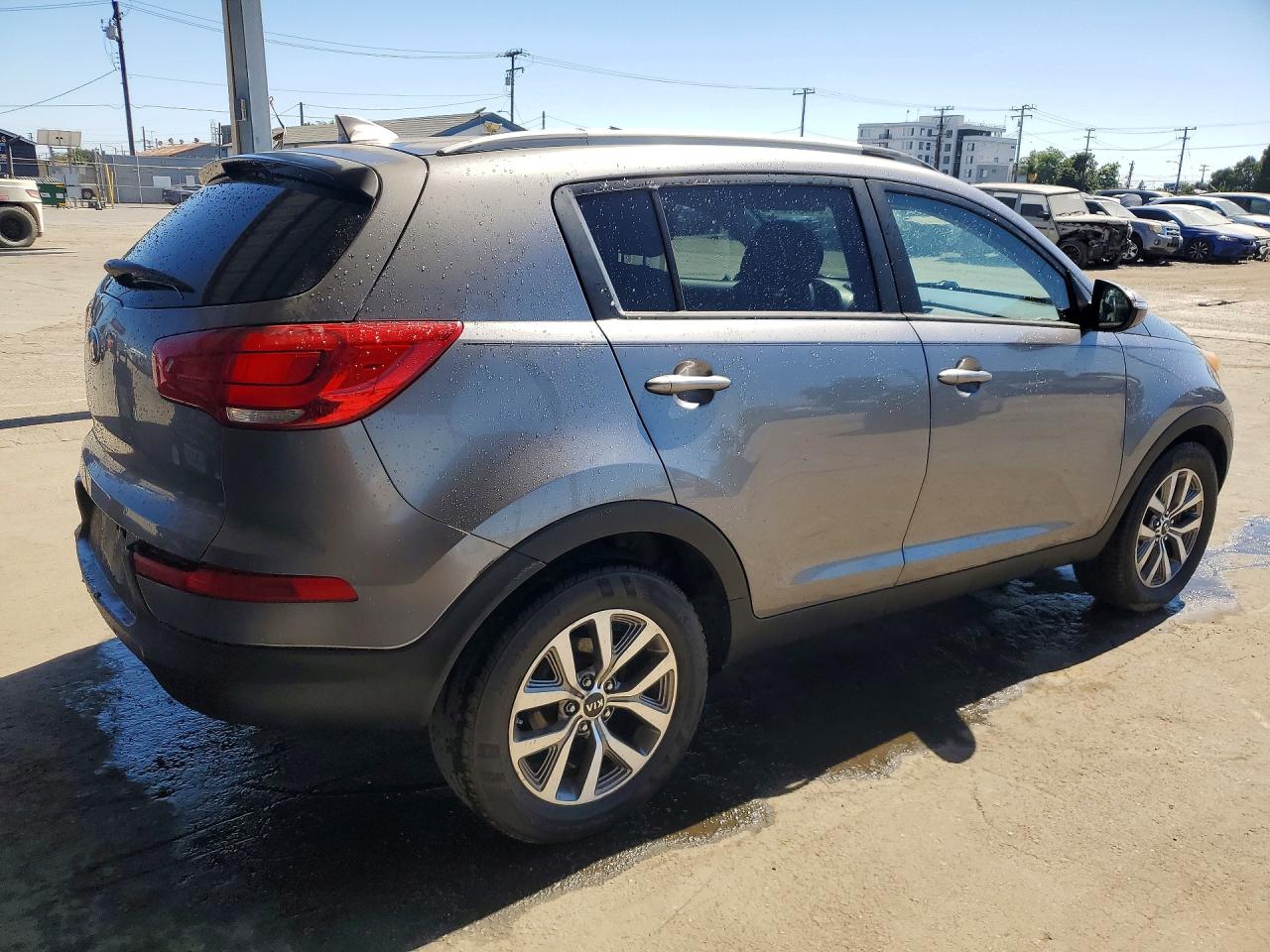 2014 Kia Sportagelx Серый vin: KNDPB3ACXE7584974