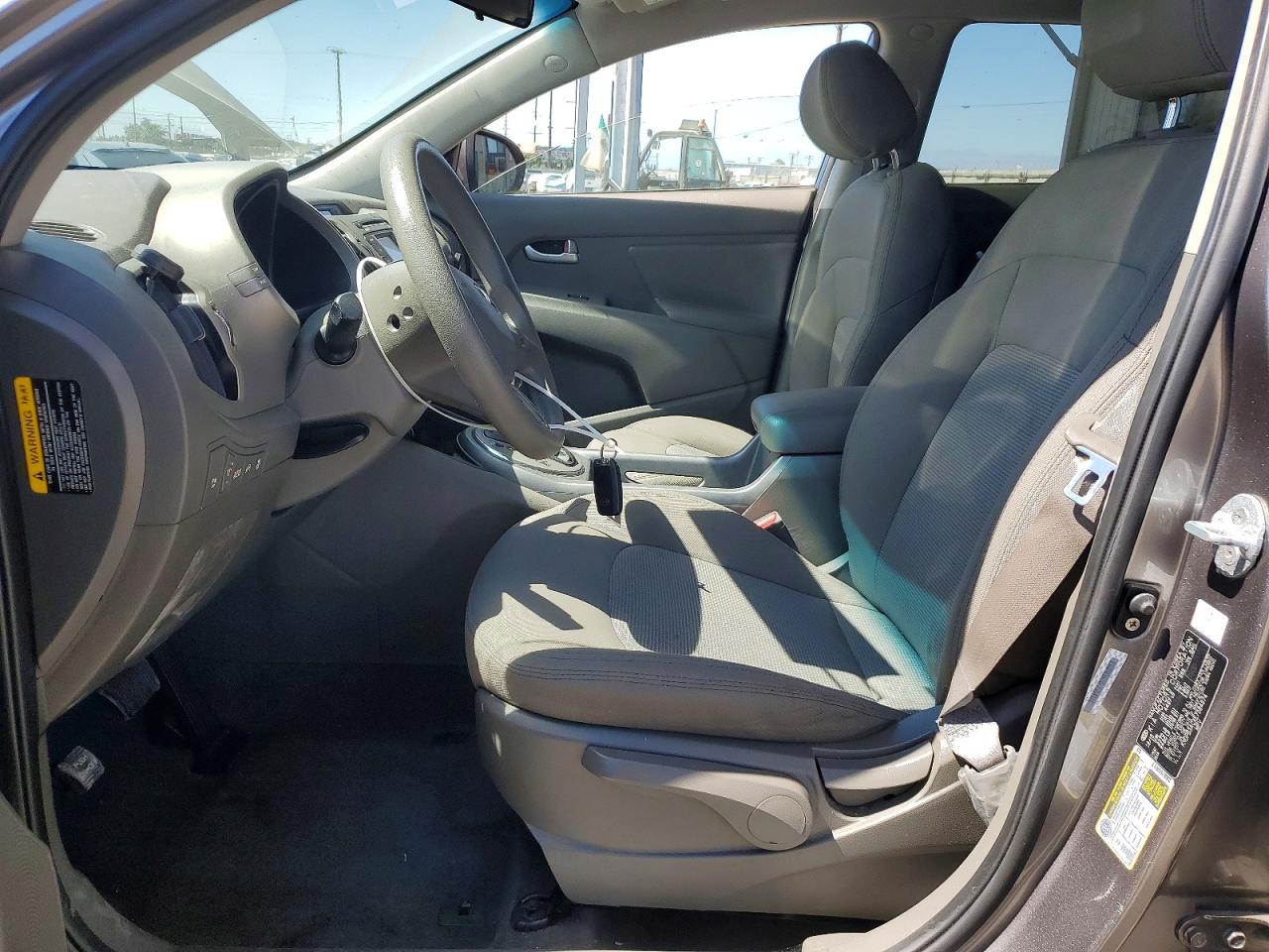 2014 Kia Sportagelx Серый vin: KNDPB3ACXE7584974