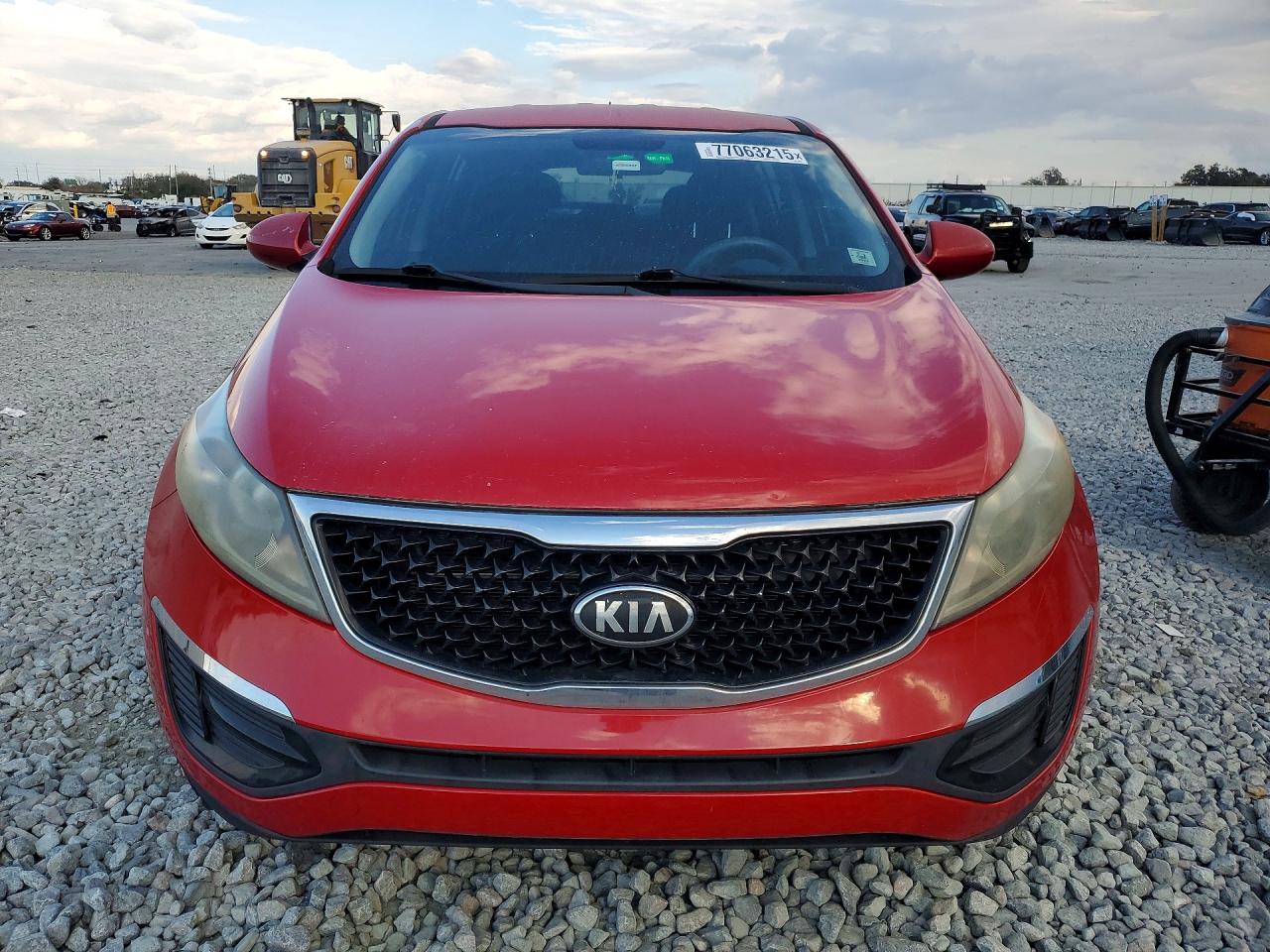 2014 Kia Sportage Красный vin: KNDPB3ACXE7652092