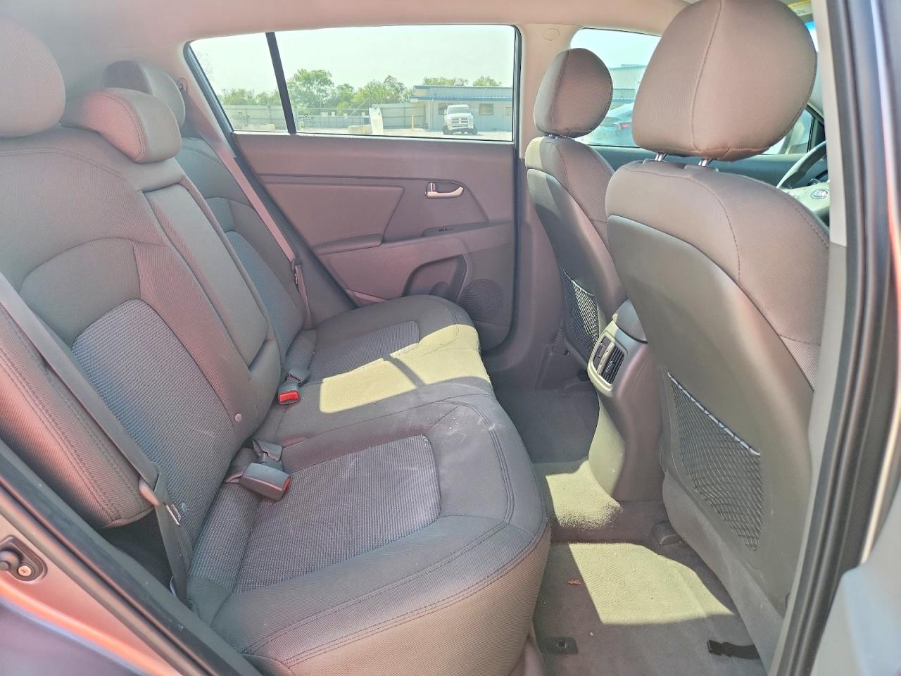 2014 Kia Sportage Lx Gray vin: KNDPB3ACXE7656787