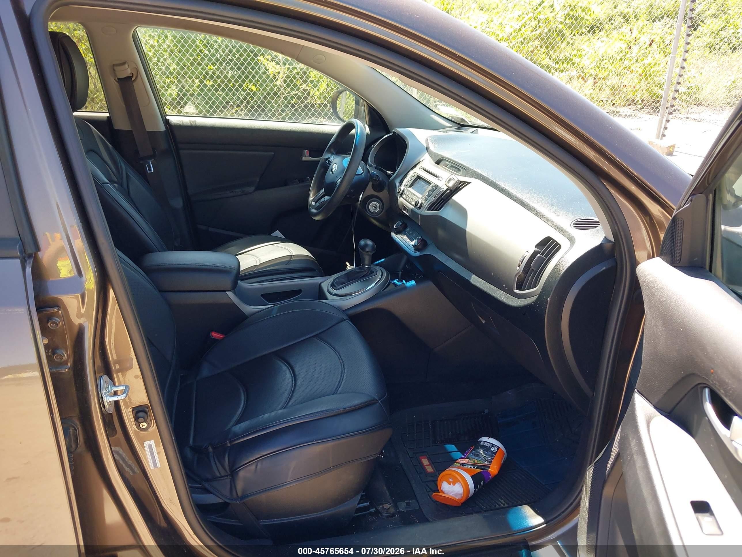 2015 Kia Sportage Lx Коричневый vin: KNDPB3ACXF7728878