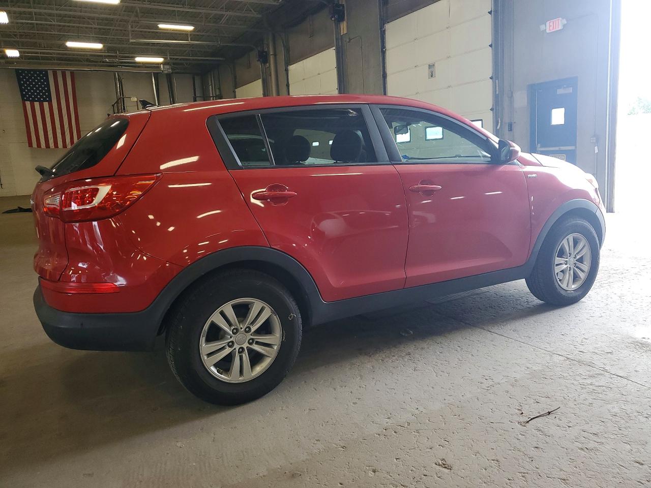 2011 Kia Sportage Lx Red vin: KNDPBCA20B7081554