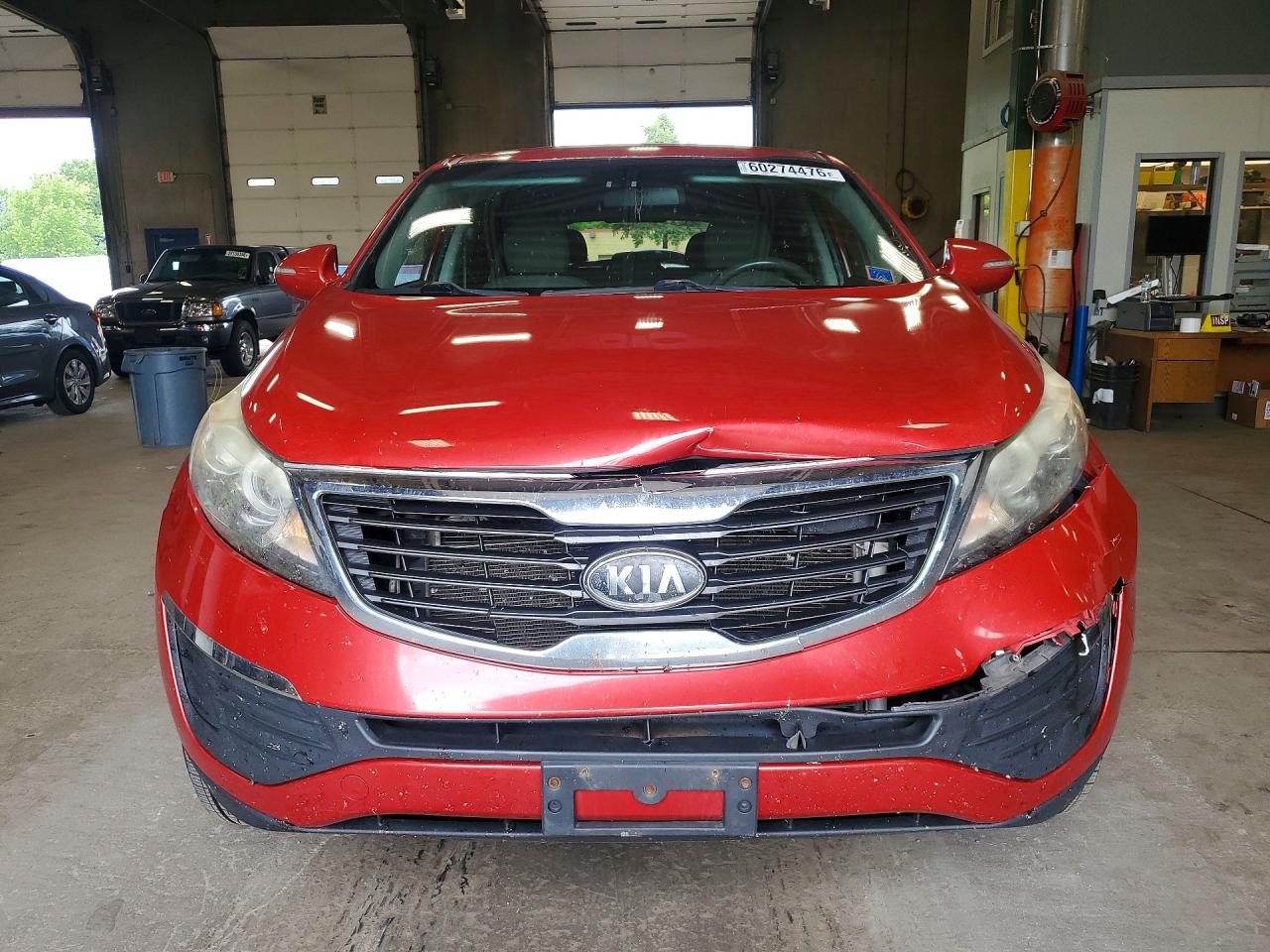 2011 Kia Sportage Lx Red vin: KNDPBCA20B7081554