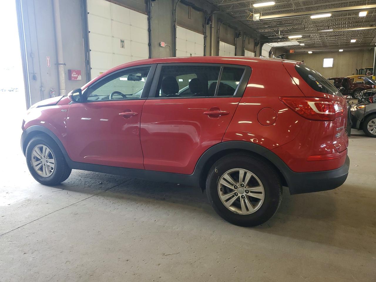 2011 Kia Sportage Lx Red vin: KNDPBCA20B7081554