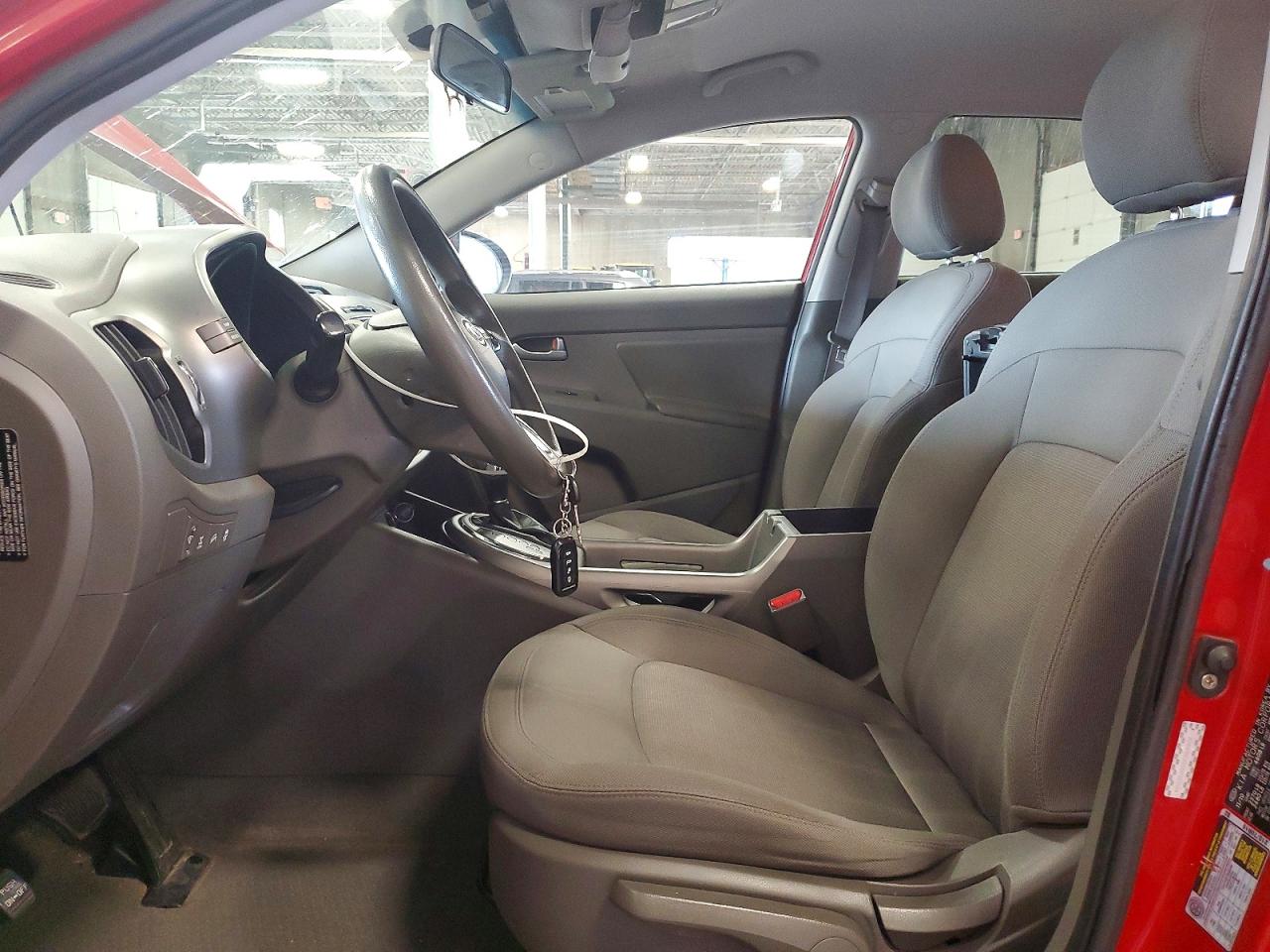 2011 Kia Sportage Lx Red vin: KNDPBCA20B7081554