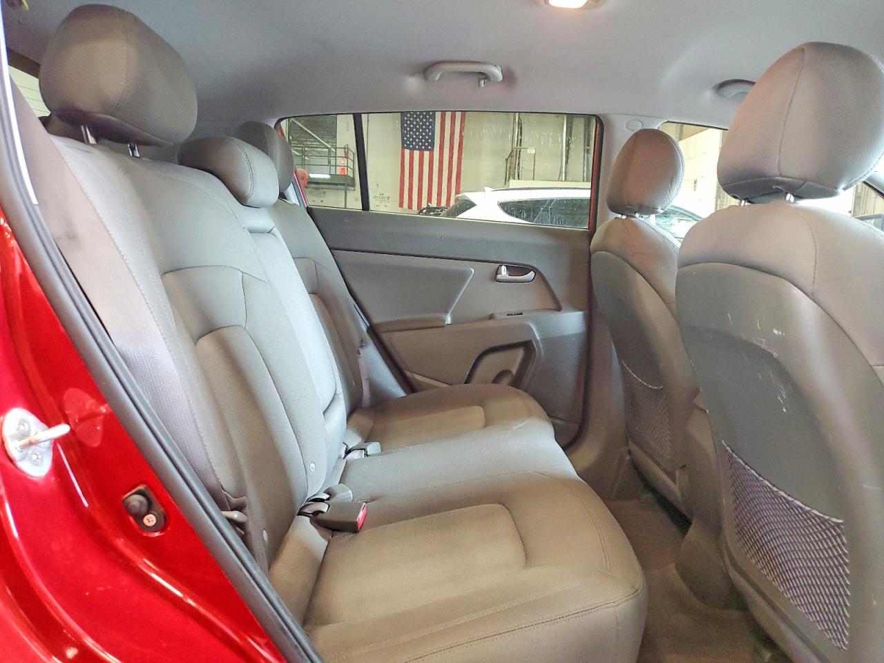 2011 Kia Sportage Lx Red vin: KNDPBCA20B7081554