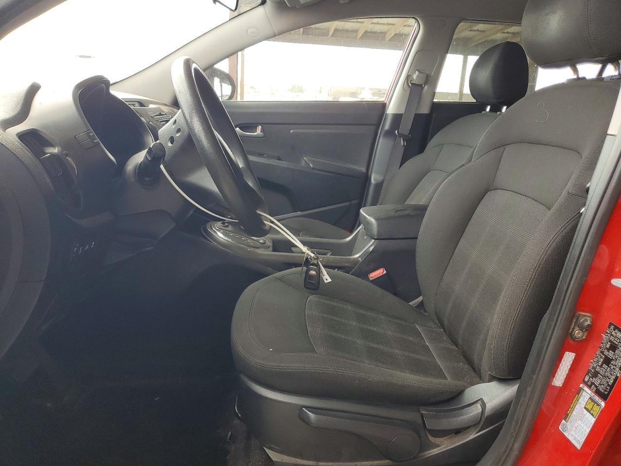 2011 Kia Sportage Lx Red vin: KNDPBCA20B7083904