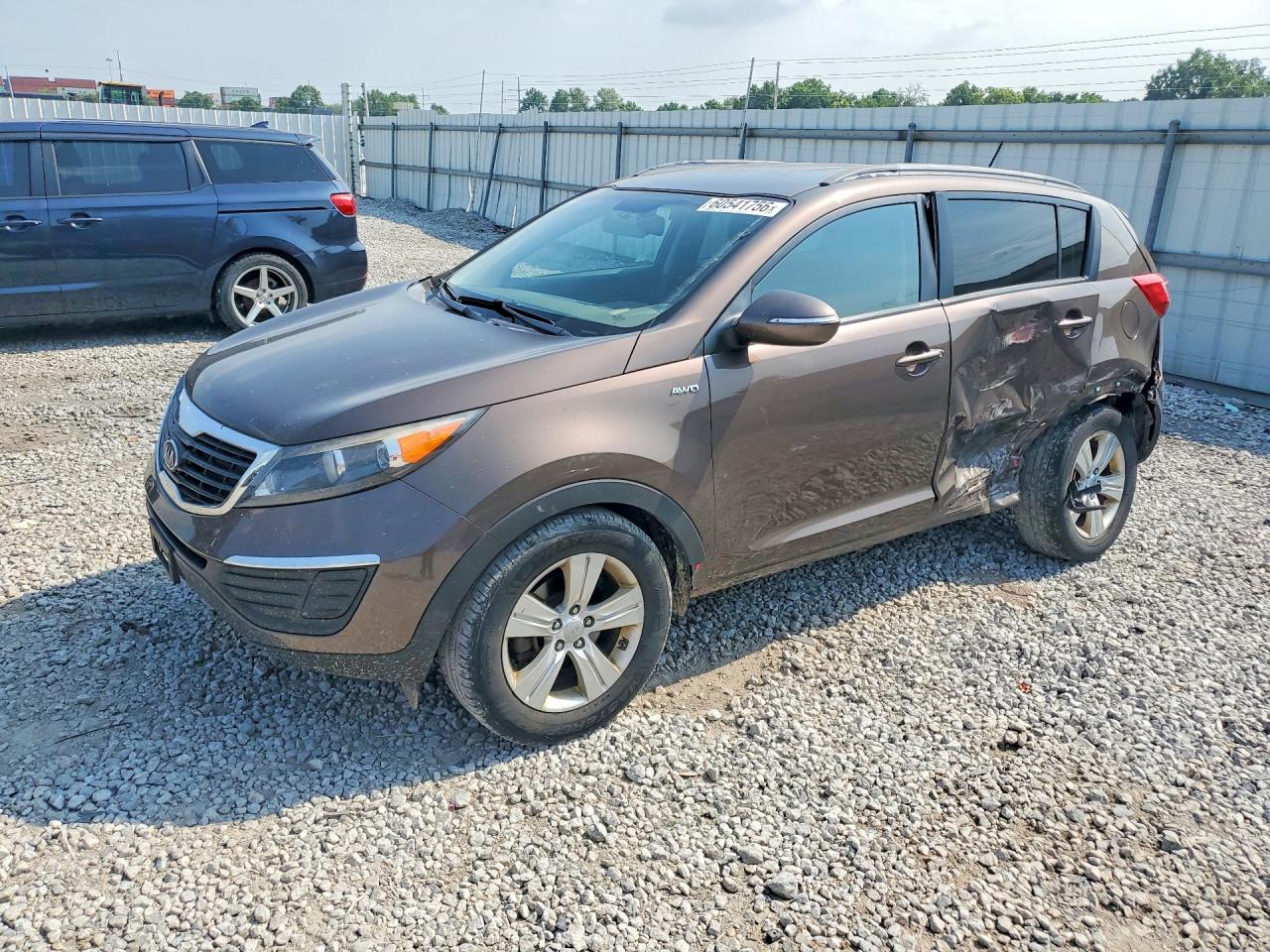 2011 Kia Sportage Lx Коричневый vin: KNDPBCA20B7162716
