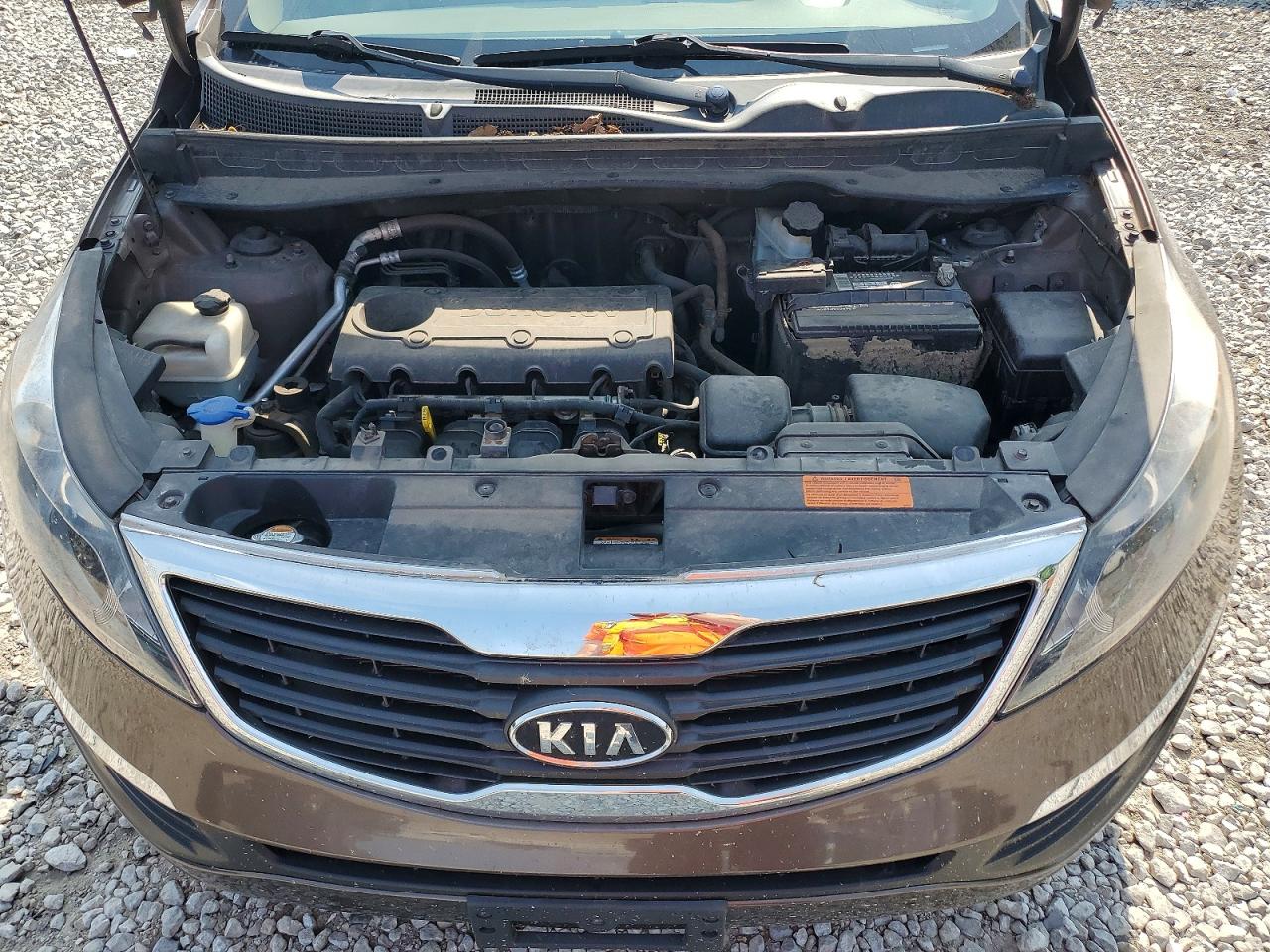 2011 Kia Sportage Lx Коричневый vin: KNDPBCA20B7162716