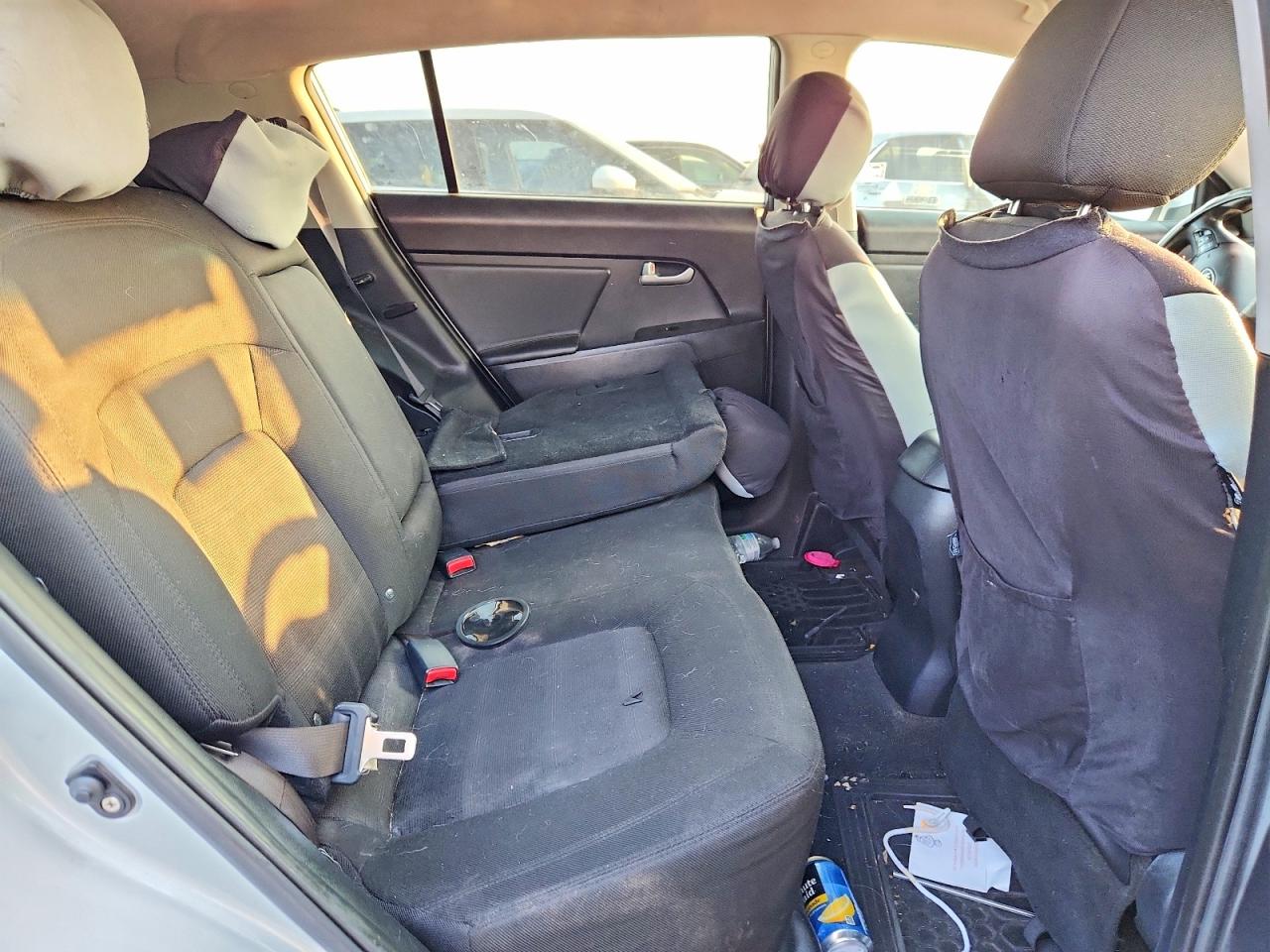 2012 Kia Sportage Lx Silver vin: KNDPBCA20C7260906