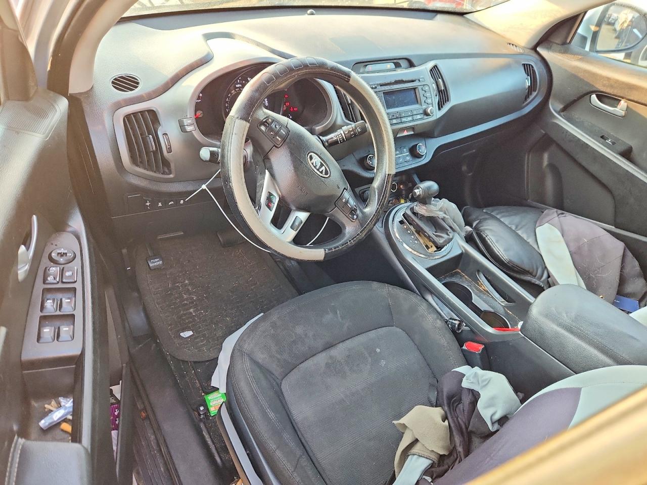 2012 Kia Sportage Lx Silver vin: KNDPBCA20C7260906