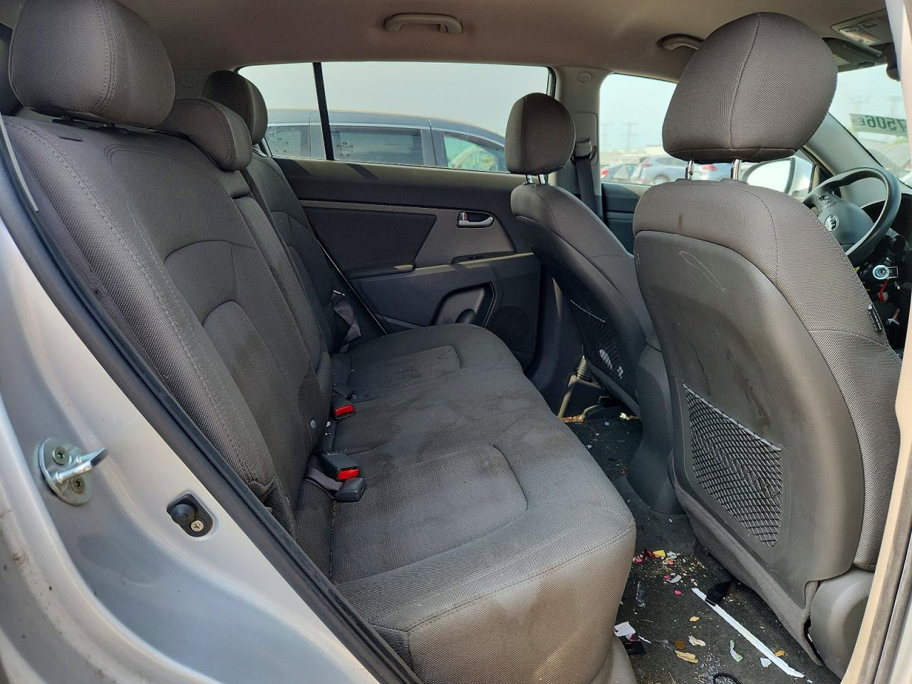 2013 Kia Sportage Lx Silver vin: KNDPBCA20D7418856