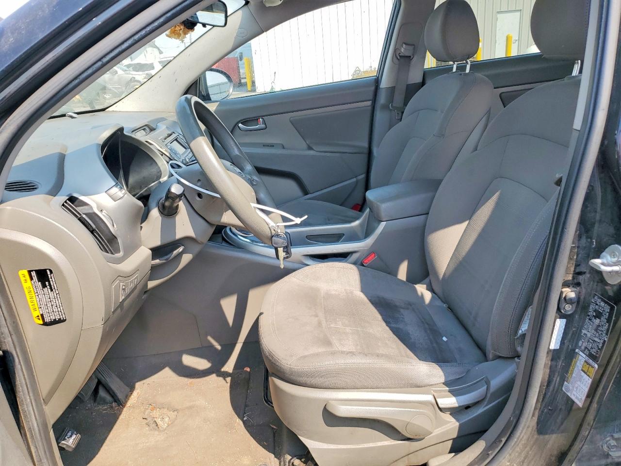 2011 Kia Sportage Lx Black vin: KNDPBCA21B7077044