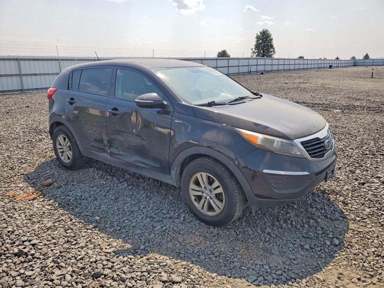 2011 Kia Sportage Lx Black vin: KNDPBCA21B7077044
