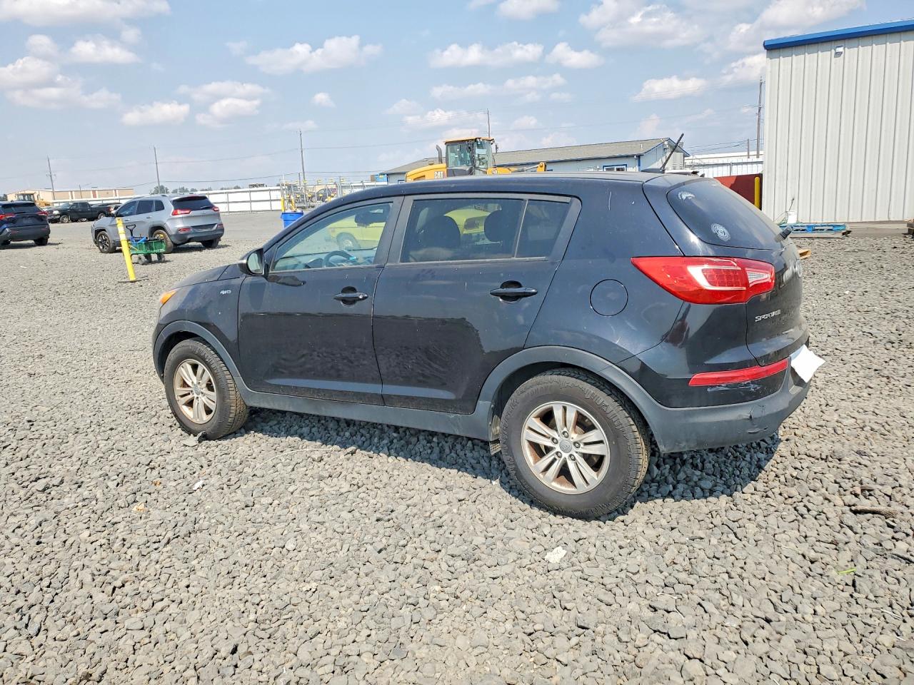 2011 Kia Sportage Lx Black vin: KNDPBCA21B7077044