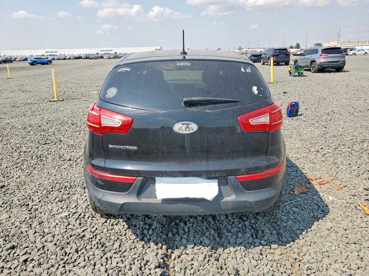 2011 Kia Sportage Lx Black vin: KNDPBCA21B7077044