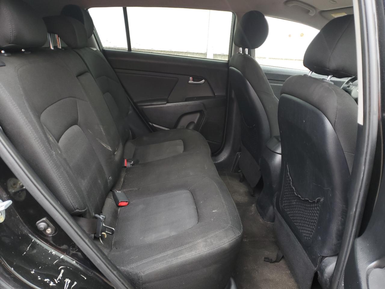 2012 Kia Sportage Lx Черный vin: KNDPBCA21C7209799