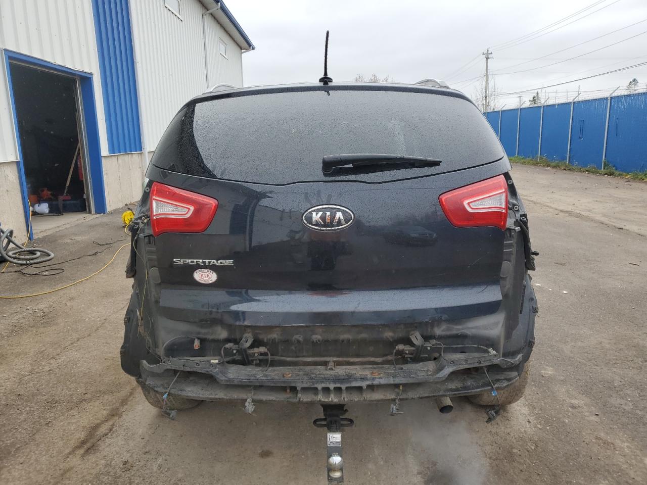 2012 Kia Sportage Lx Черный vin: KNDPBCA21C7209799