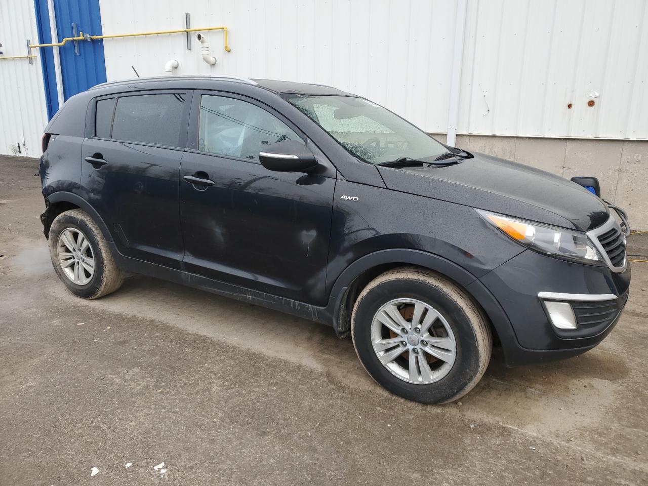 2012 Kia Sportage Lx Черный vin: KNDPBCA21C7209799