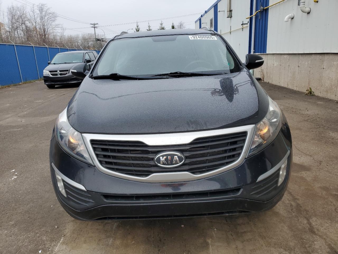 2012 Kia Sportage Lx Черный vin: KNDPBCA21C7209799