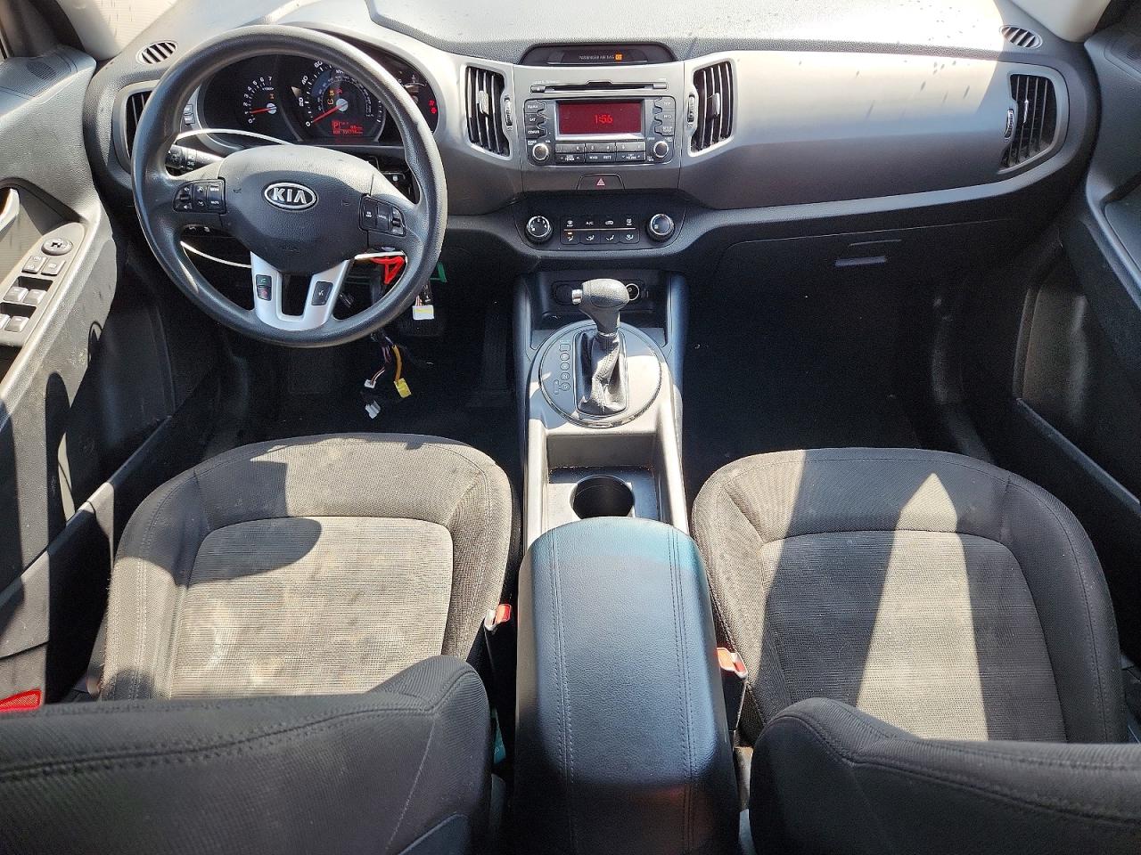 2012 Kia Sportage Lx White vin: KNDPBCA21C7234346