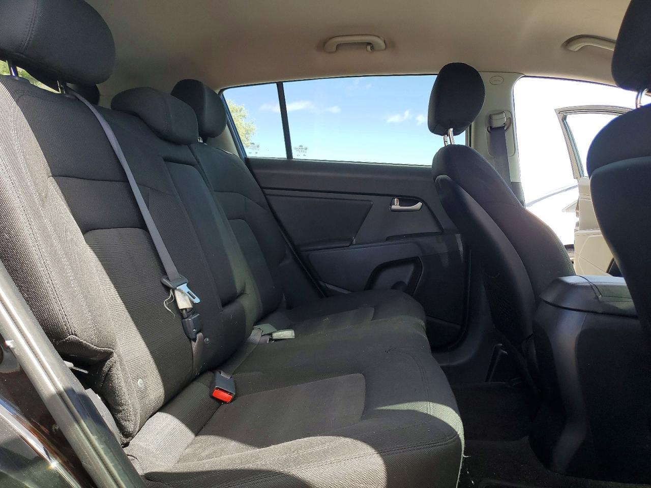 2012 Kia Sportage Lx Black vin: KNDPBCA21C7252538