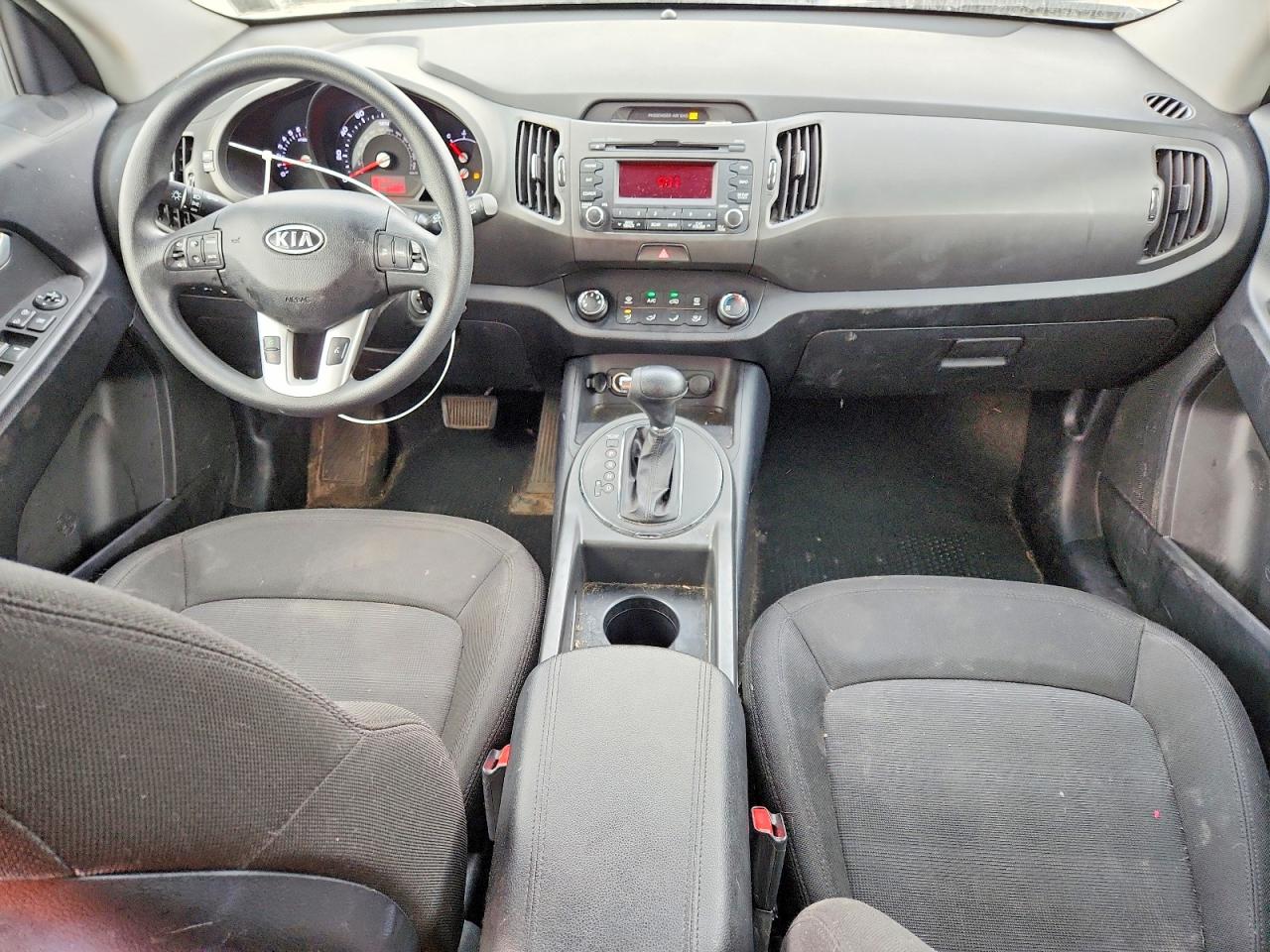 2012 Kia Sportage Lx Gray vin: KNDPBCA21C7293476
