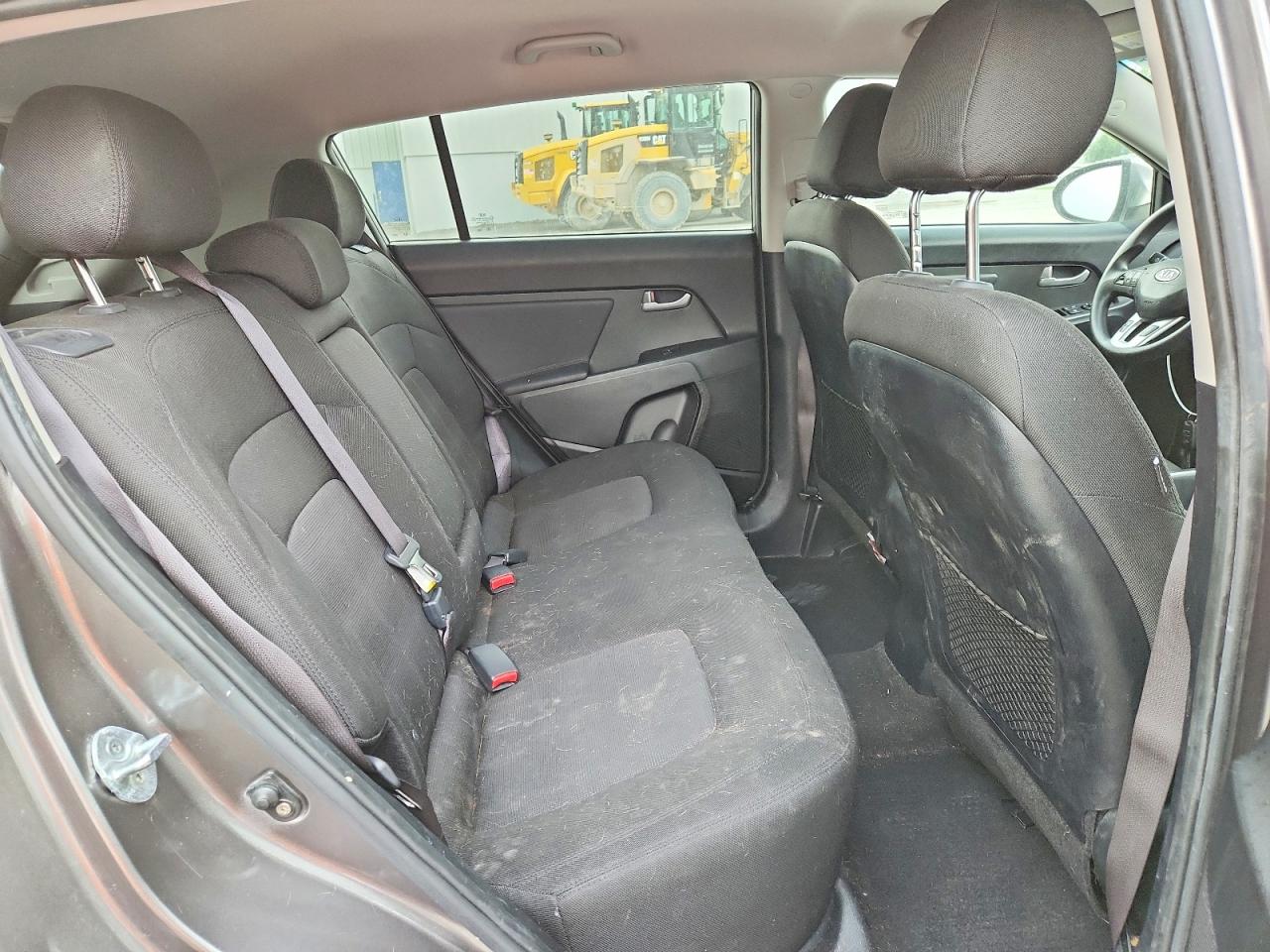 2012 Kia Sportage Lx Gray vin: KNDPBCA21C7293476