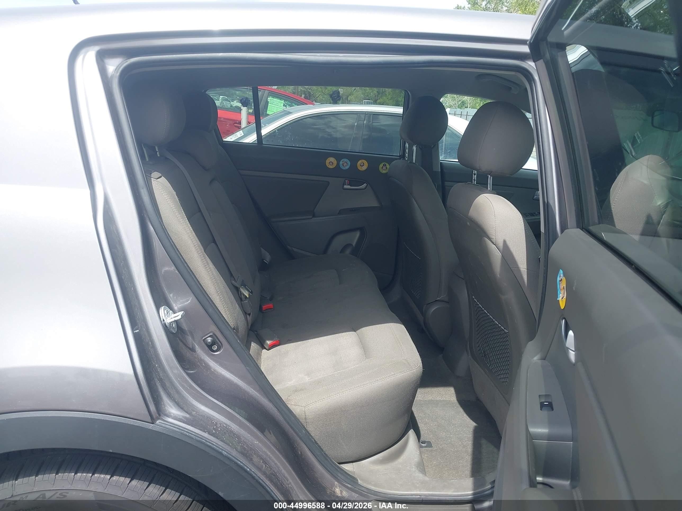 2013 Kia Sportage Lx Silver vin: KNDPBCA21D7421149