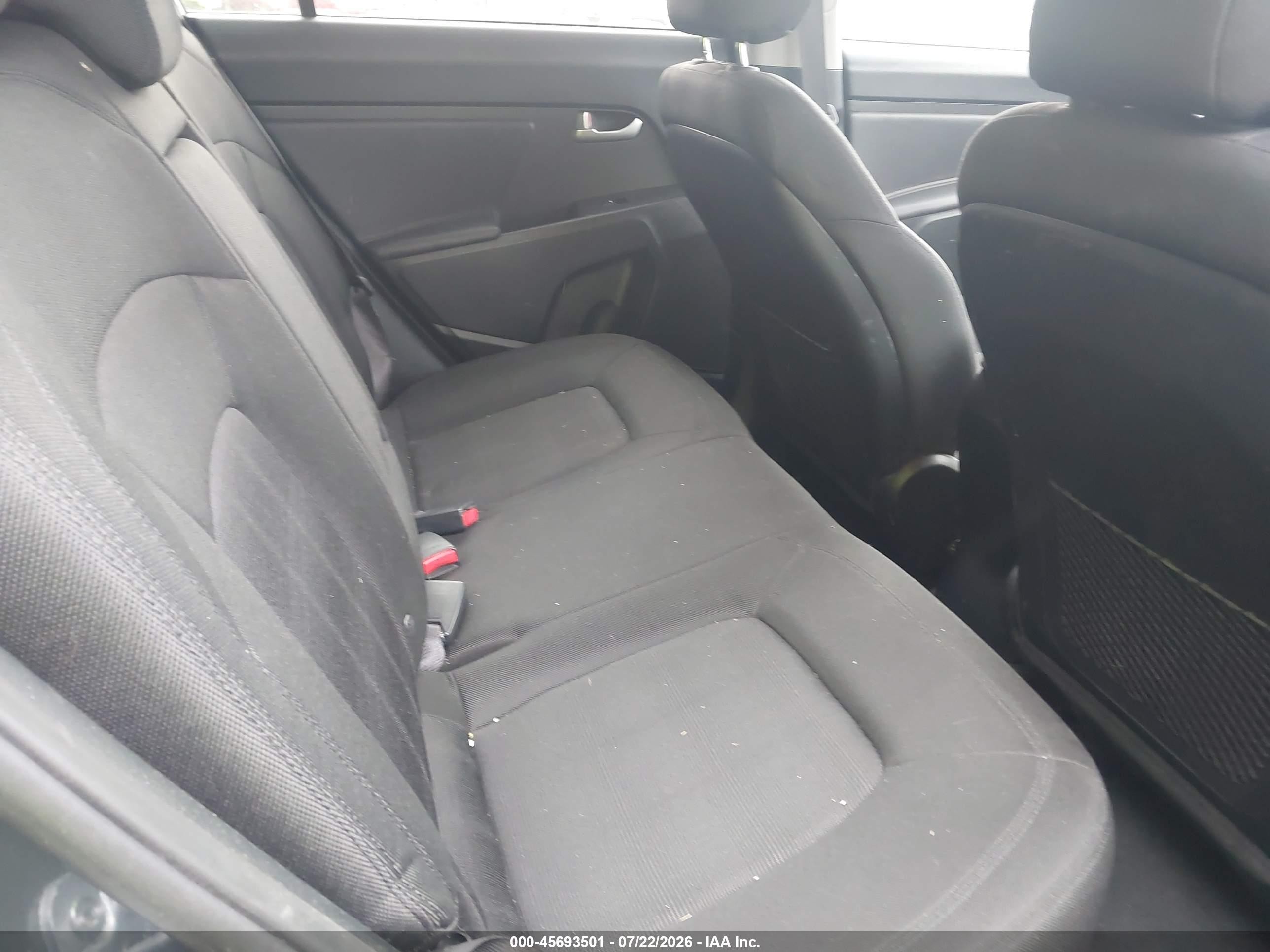 2013 Kia Sportage Lx Blue vin: KNDPBCA21D7423516