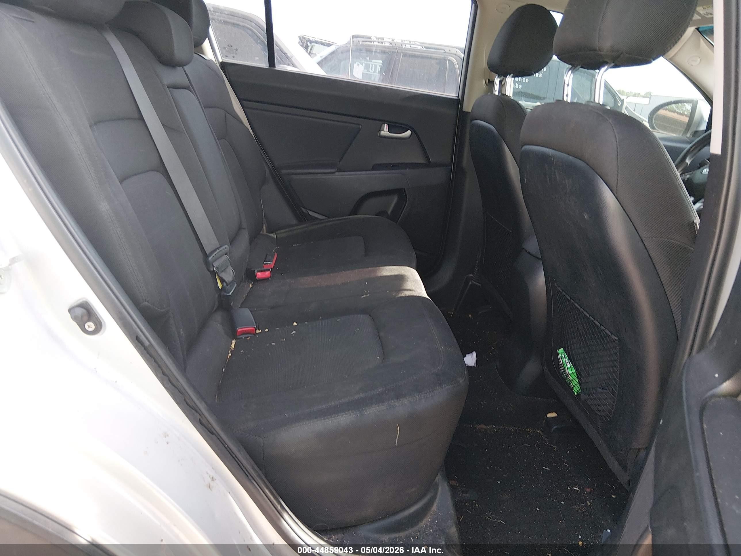2013 Kia Sportage Lx Silver vin: KNDPBCA21D7439957