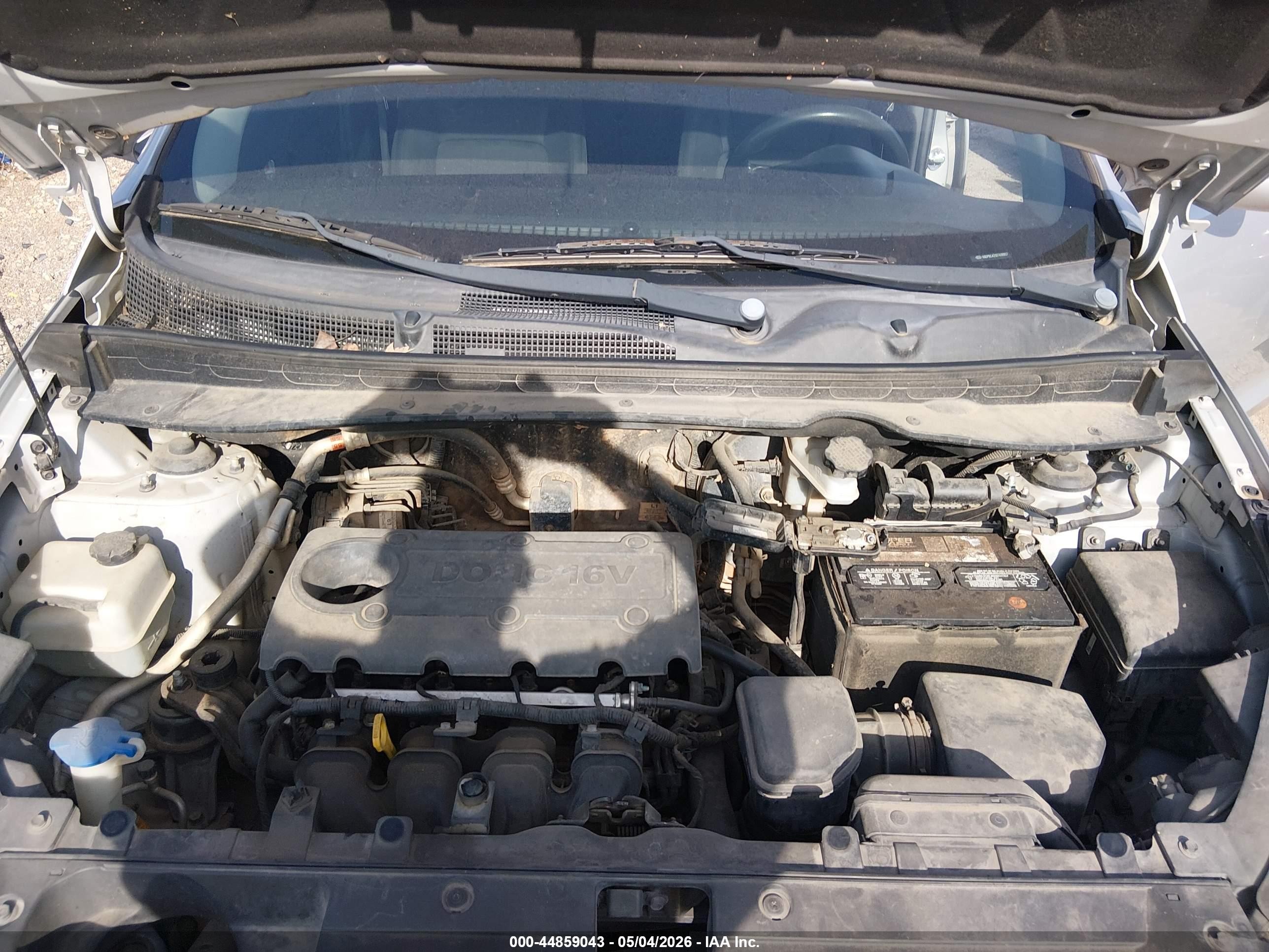 2013 Kia Sportage Lx Silver vin: KNDPBCA21D7439957