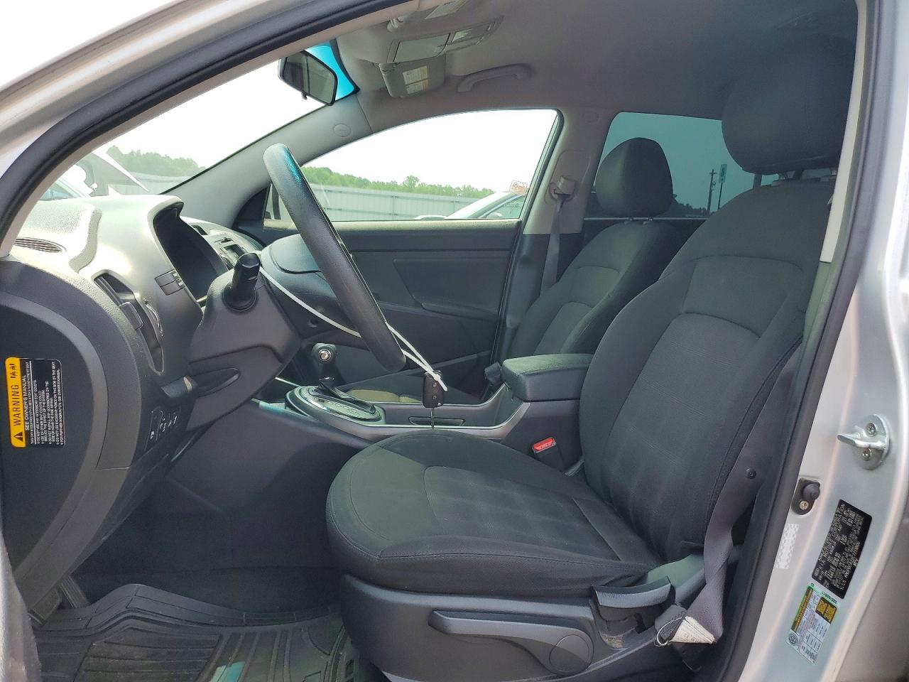 2012 Kia Sportage Lx Silver vin: KNDPBCA22C7213800